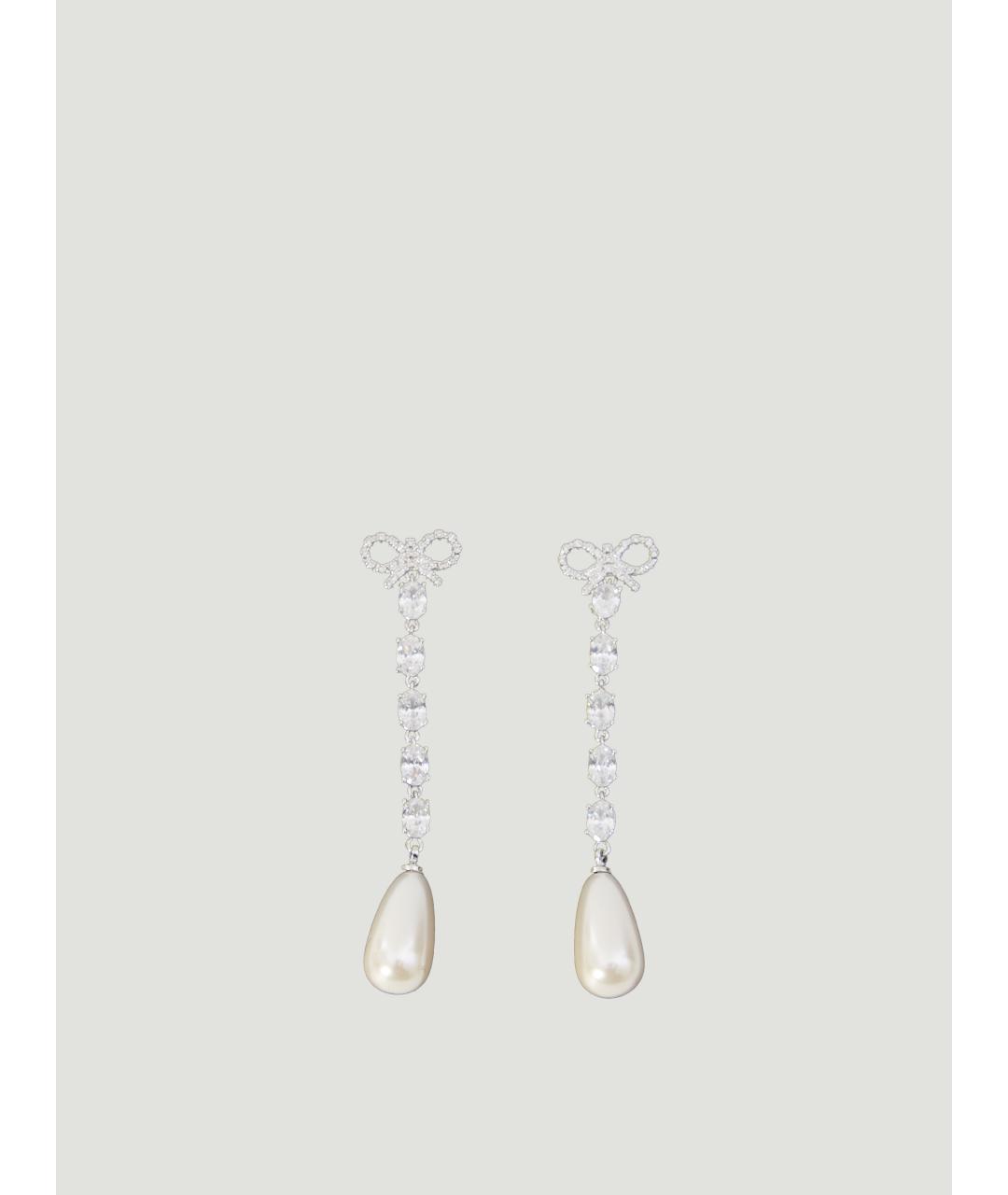 SELF-PORTRAIT Серебряные металлические серьги, фото 3