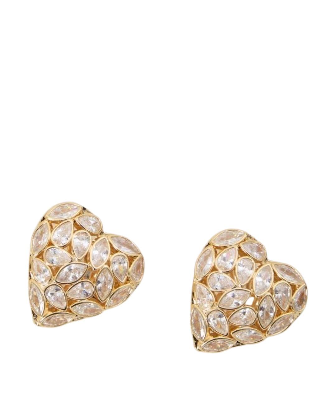 SELF-PORTRAIT Золотые металлические серьги, фото 1