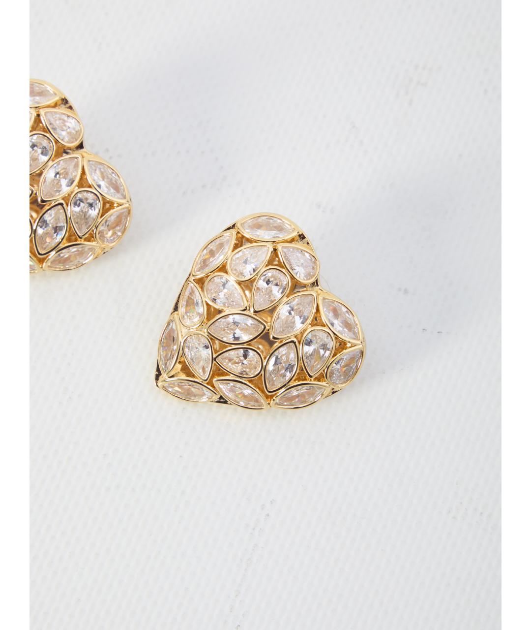 SELF-PORTRAIT Золотые металлические серьги, фото 2