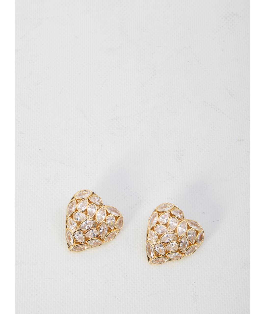 SELF-PORTRAIT Золотые металлические серьги, фото 3