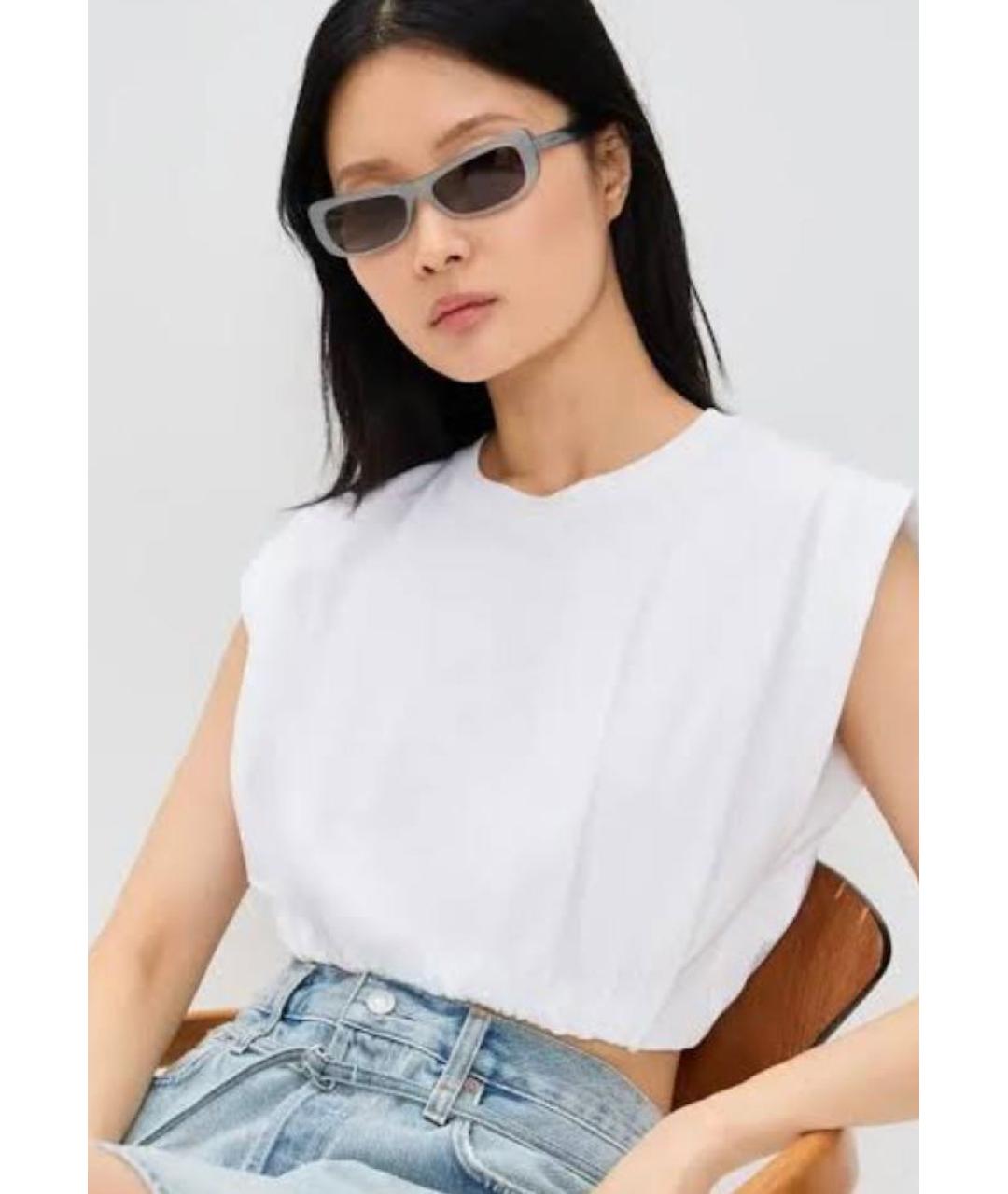 JACQUEMUS Серые пластиковые солнцезащитные очки, фото 8