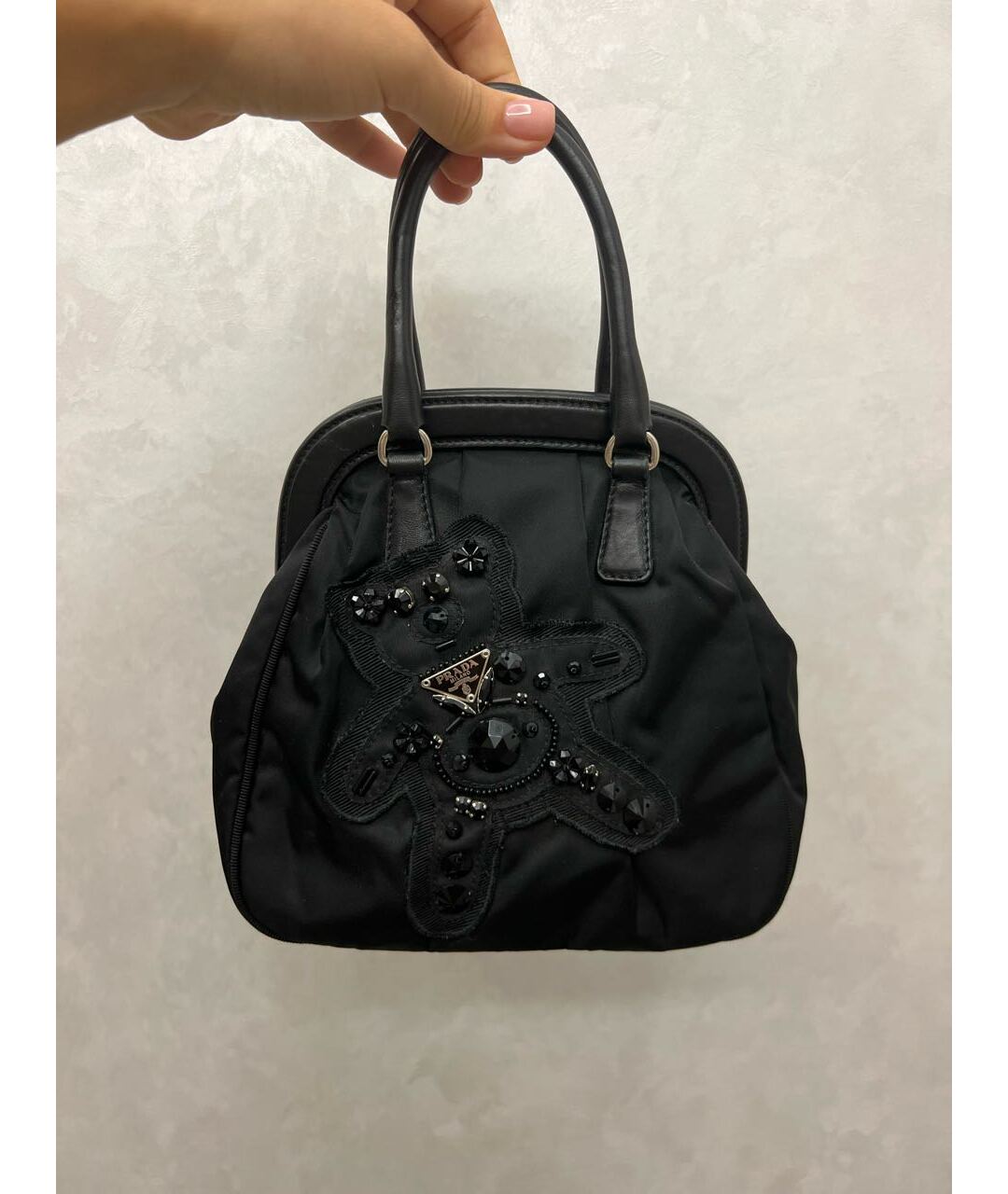 PRADA Черная сумка тоут, фото 2