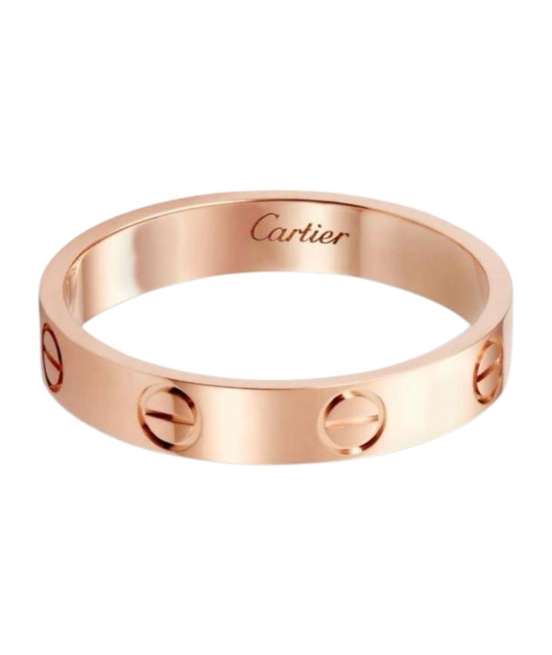 CARTIER Золотое кольцо из розового золота, фото 1