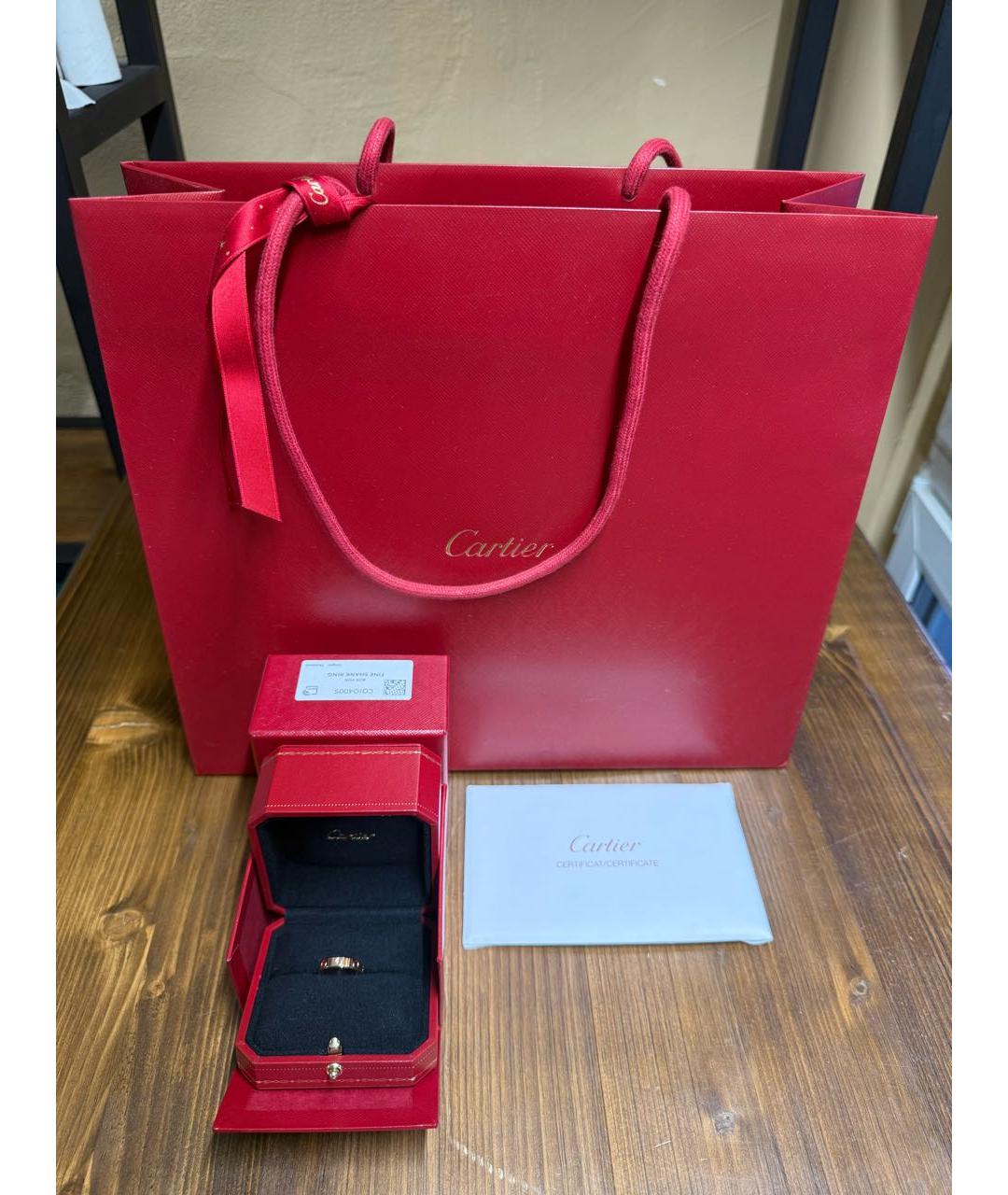 CARTIER Золотое кольцо из розового золота, фото 3