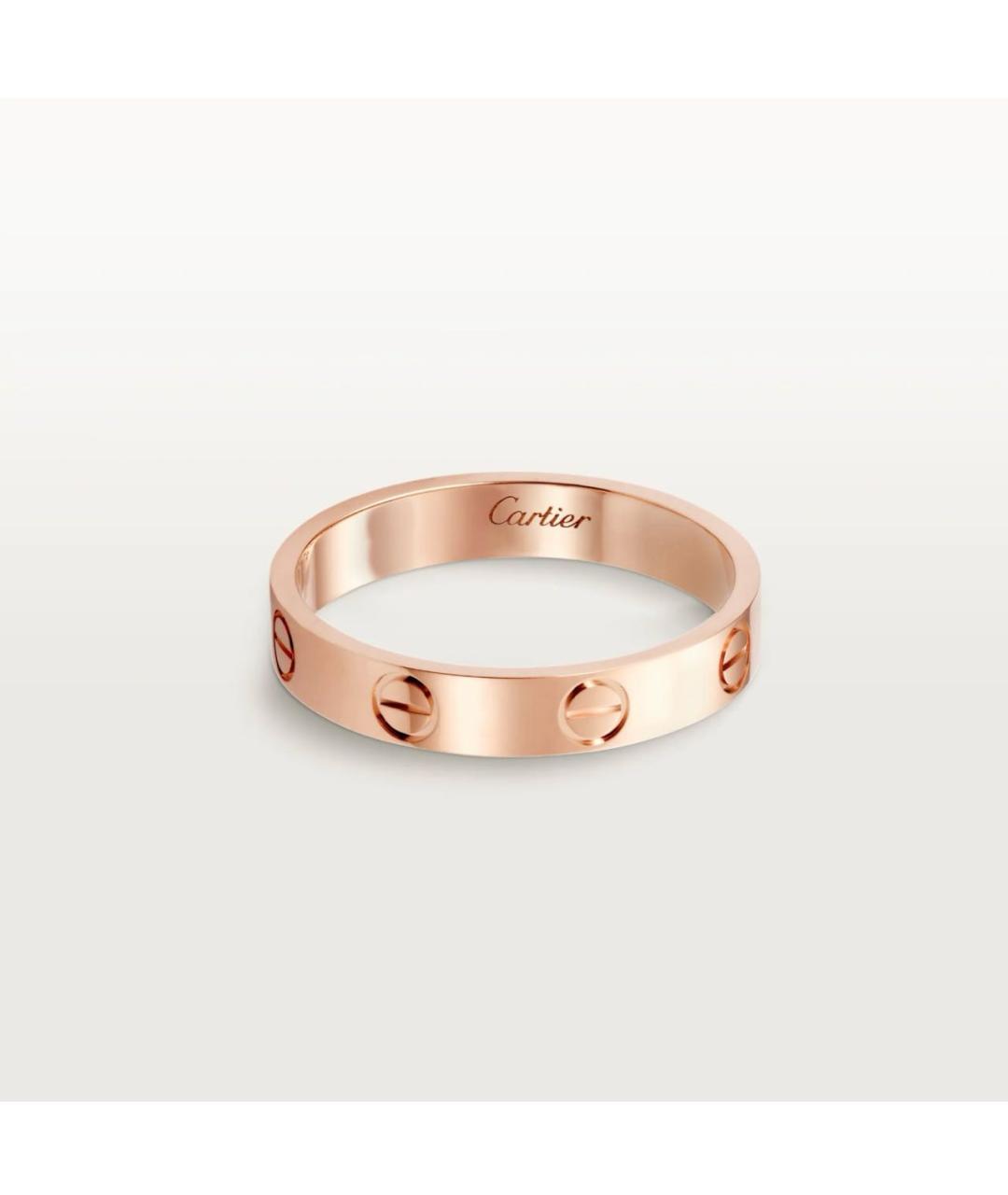 CARTIER Золотое кольцо из розового золота, фото 4