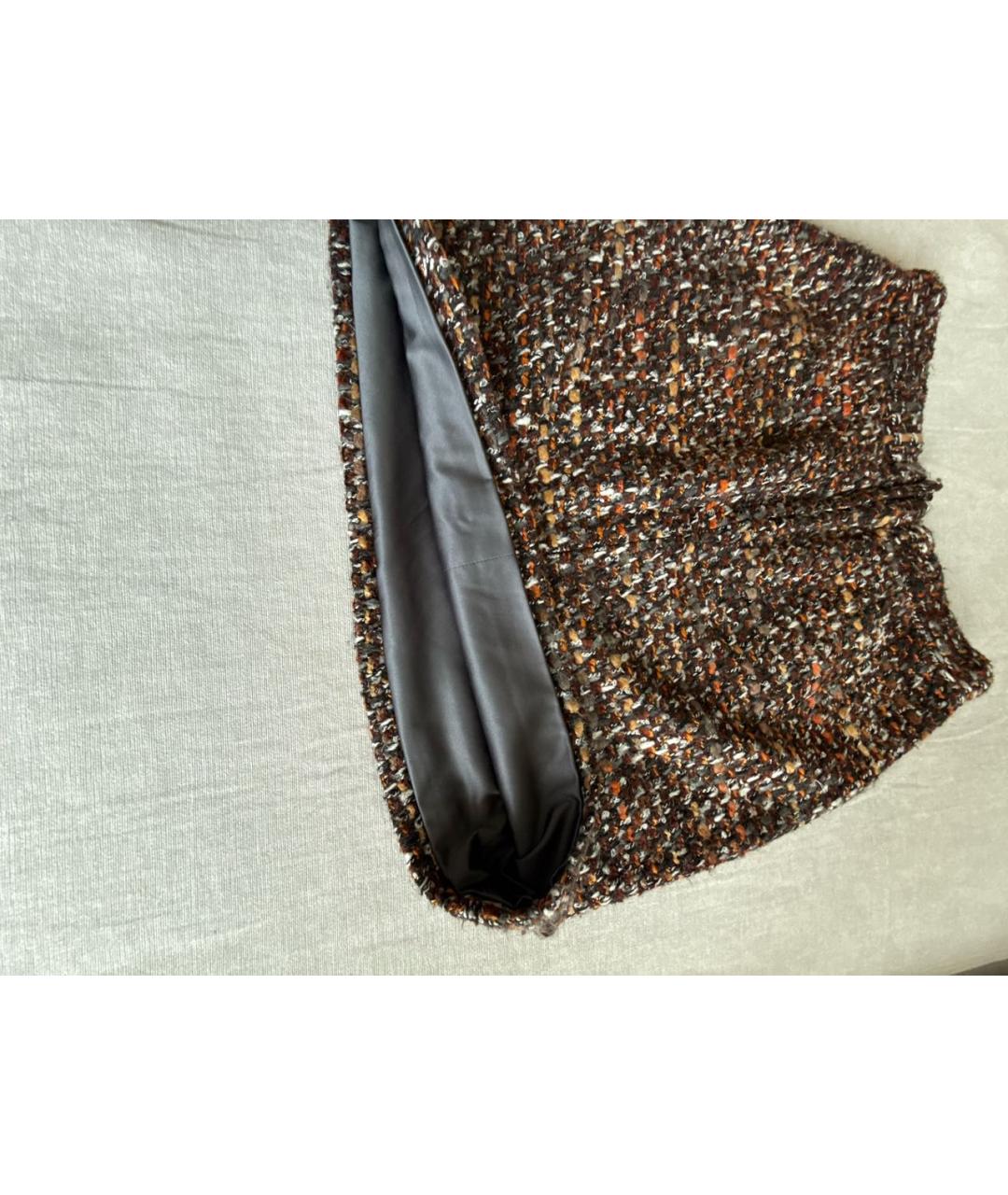 DOLCE&GABBANA Коричневая юбка, фото 5