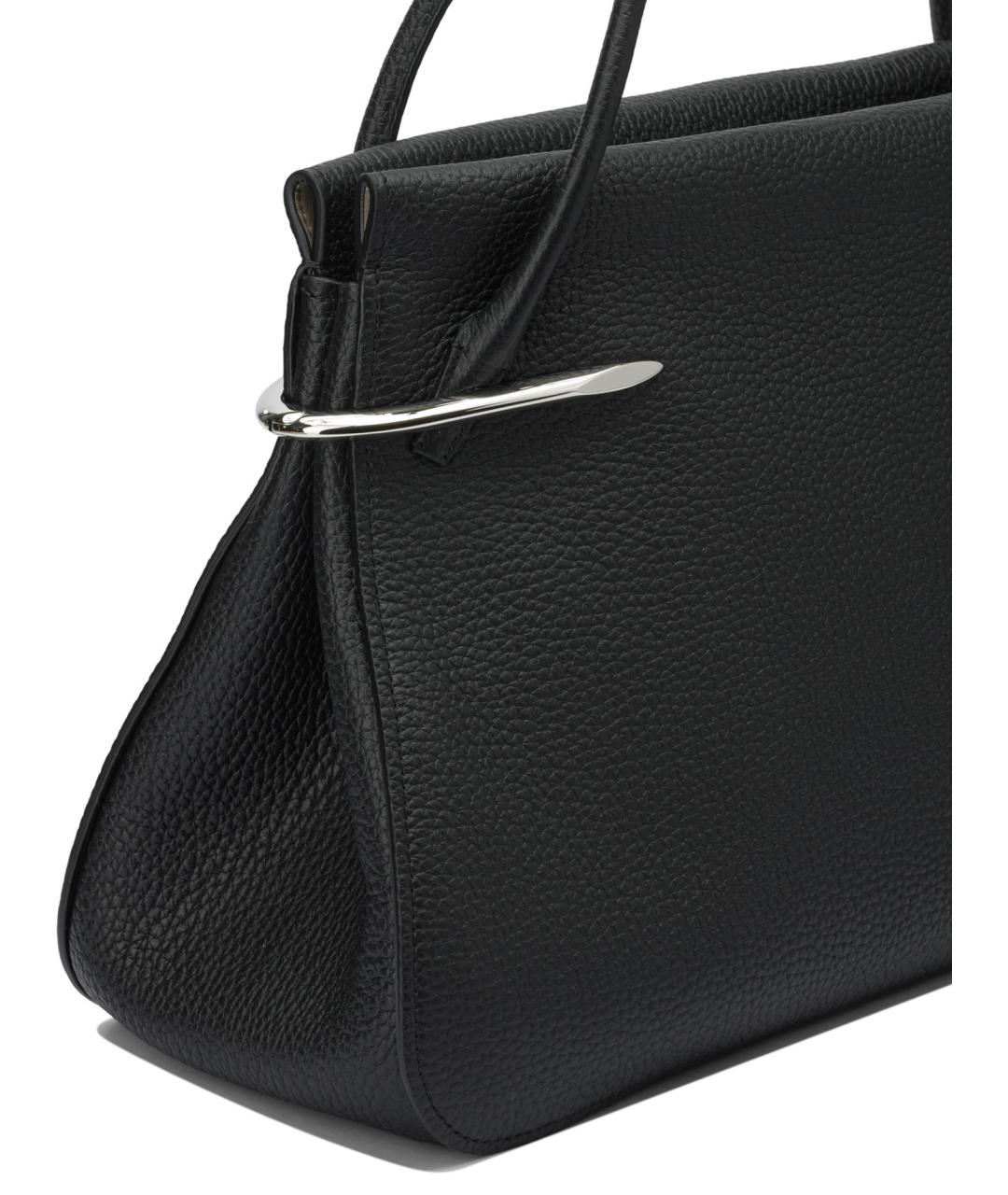 GIVENCHY Черная кожаная сумка тоут, фото 4