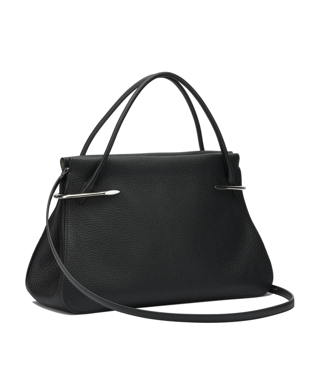 GIVENCHY Черная кожаная сумка тоут, фото 2