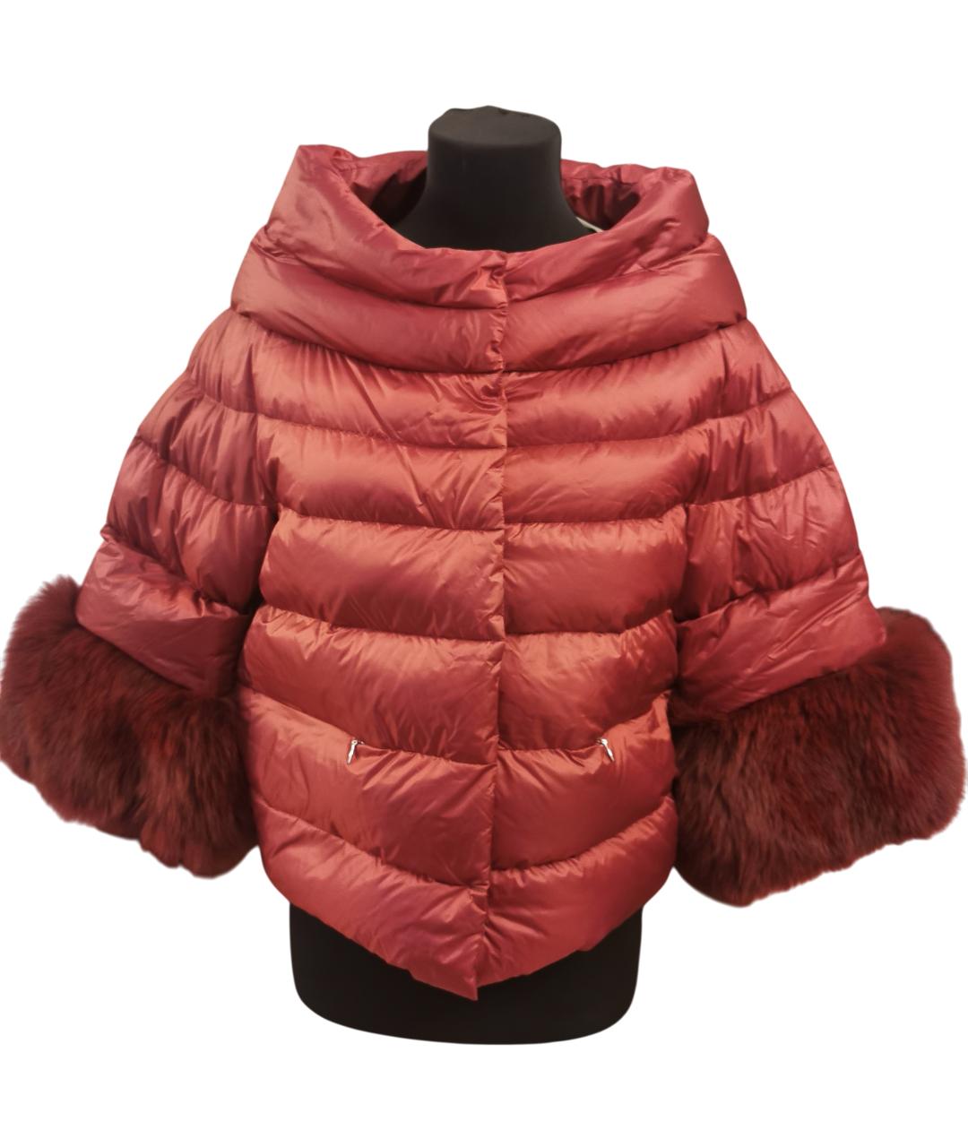ADD Бордовый пуховик, фото 10