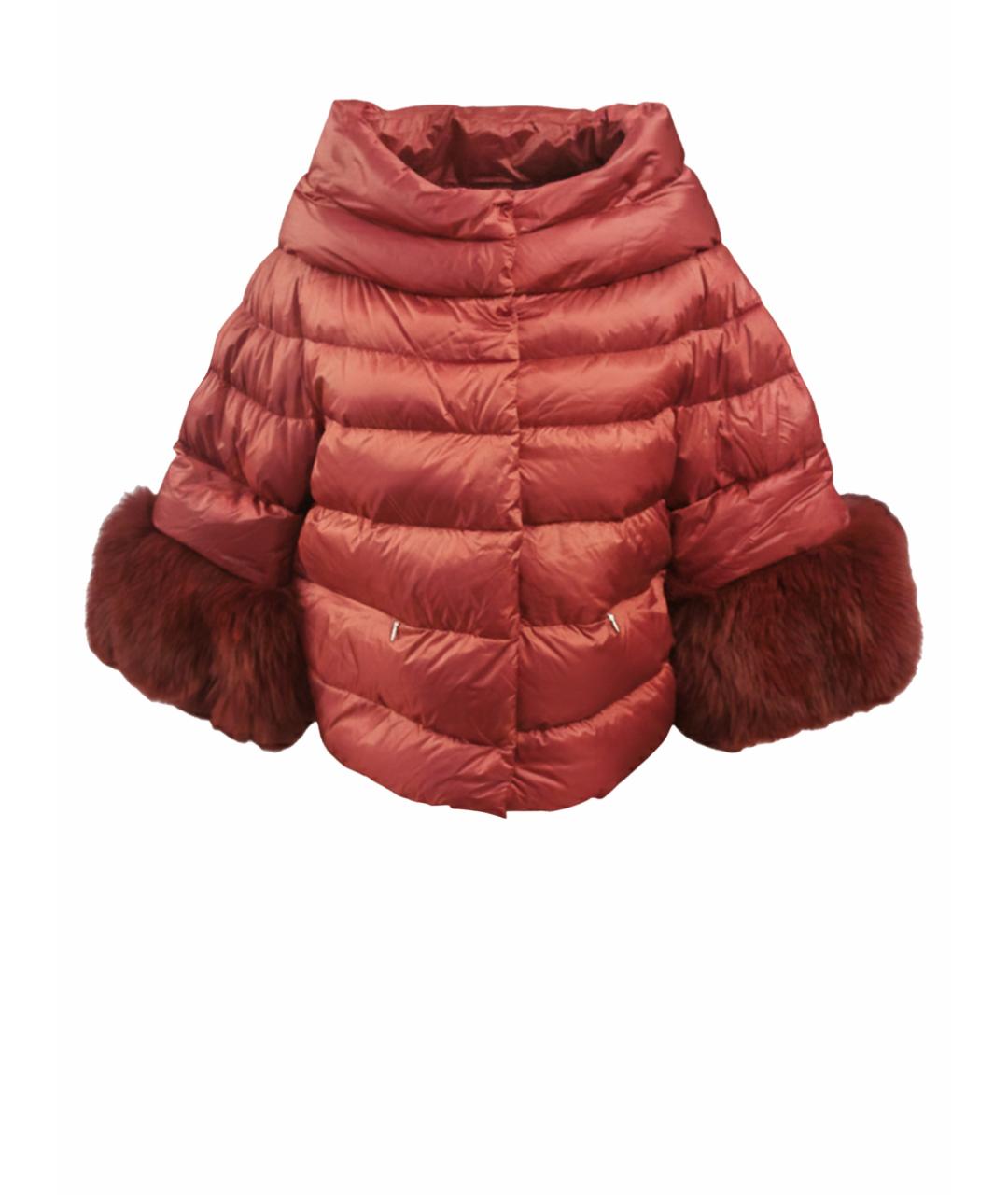 ADD Бордовый пуховик, фото 1