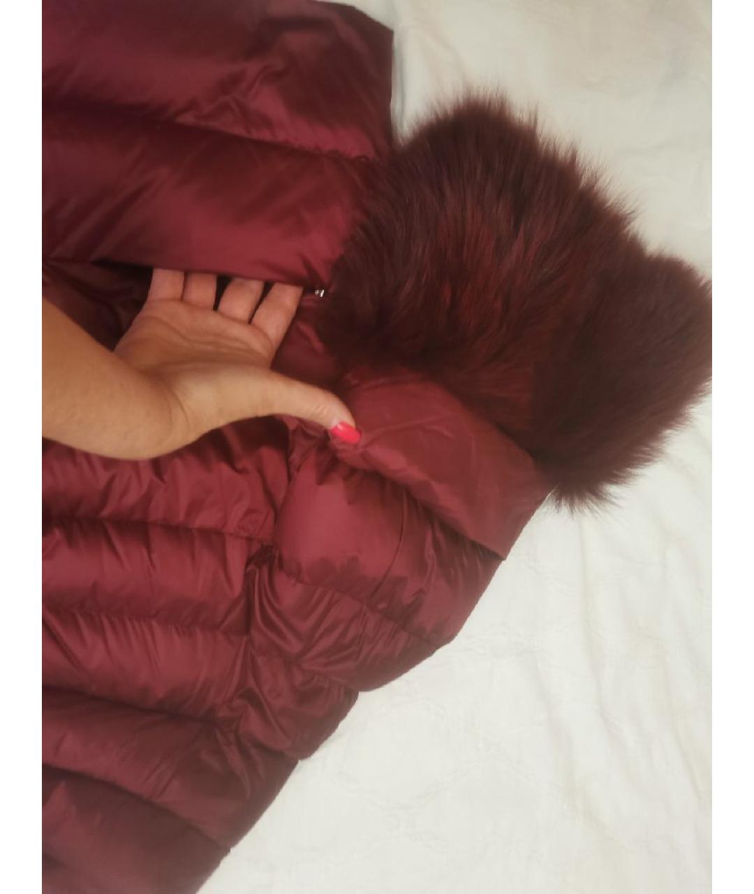 ADD Бордовый пуховик, фото 4