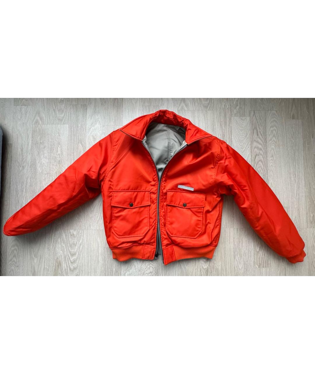 DIESEL Серая полиэстеровая куртка, фото 3