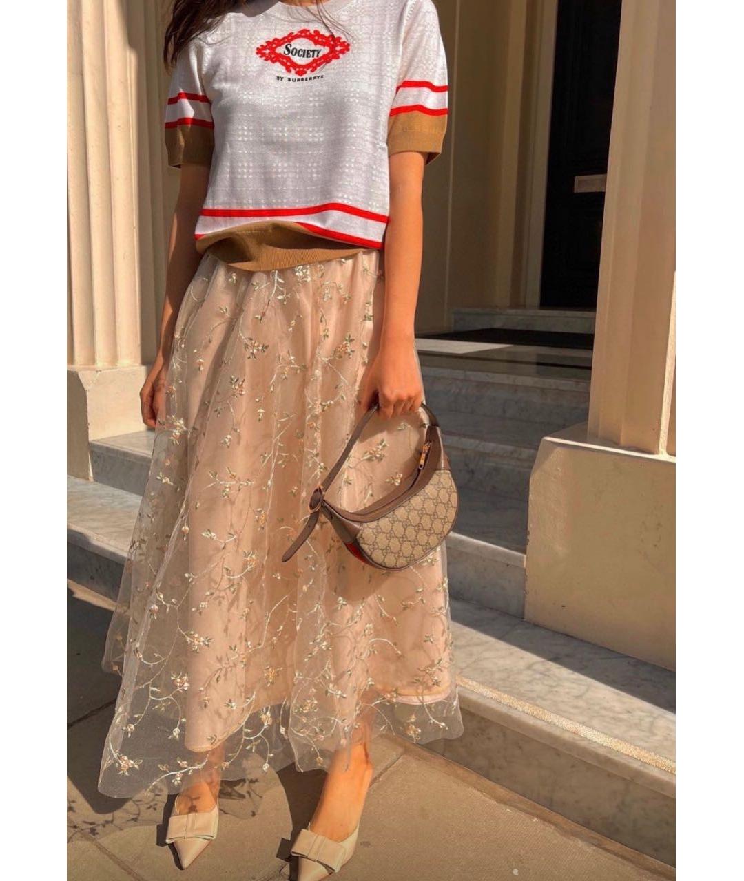 GUCCI Бежевая сумка с короткими ручками, фото 8