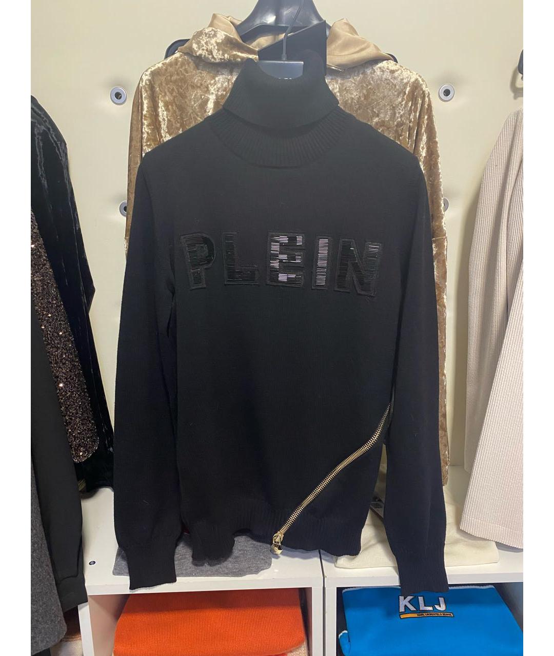 PHILIPP PLEIN Черная водолазка, фото 6