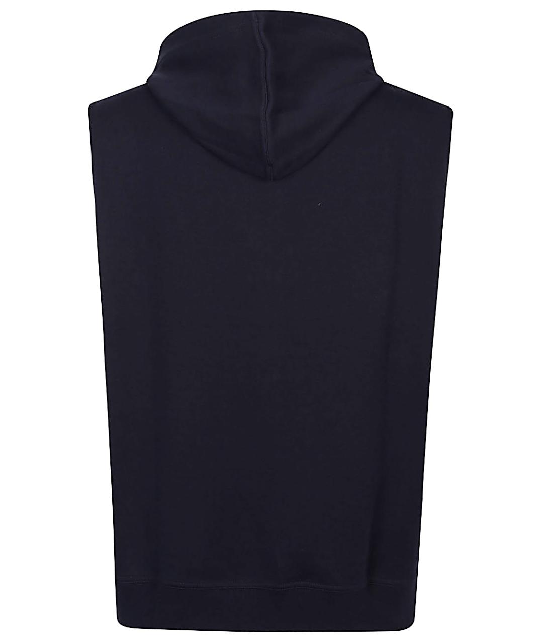 BRUNELLO CUCINELLI Синяя хлопковая жилетка, фото 2