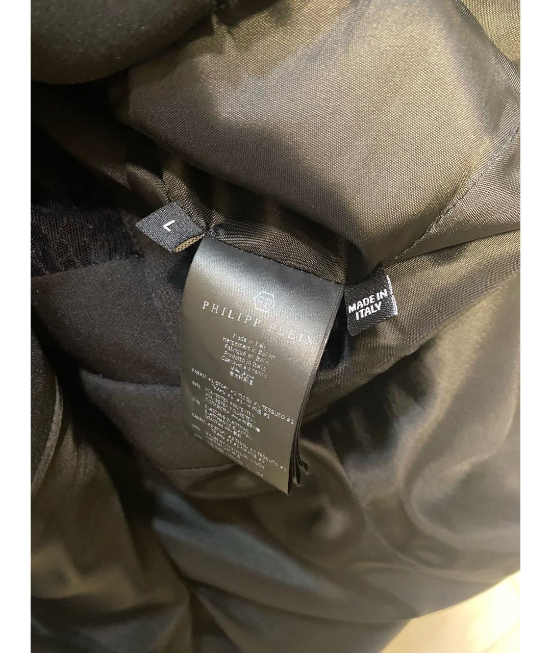 PHILIPP PLEIN Черный жакет/пиджак, фото 6