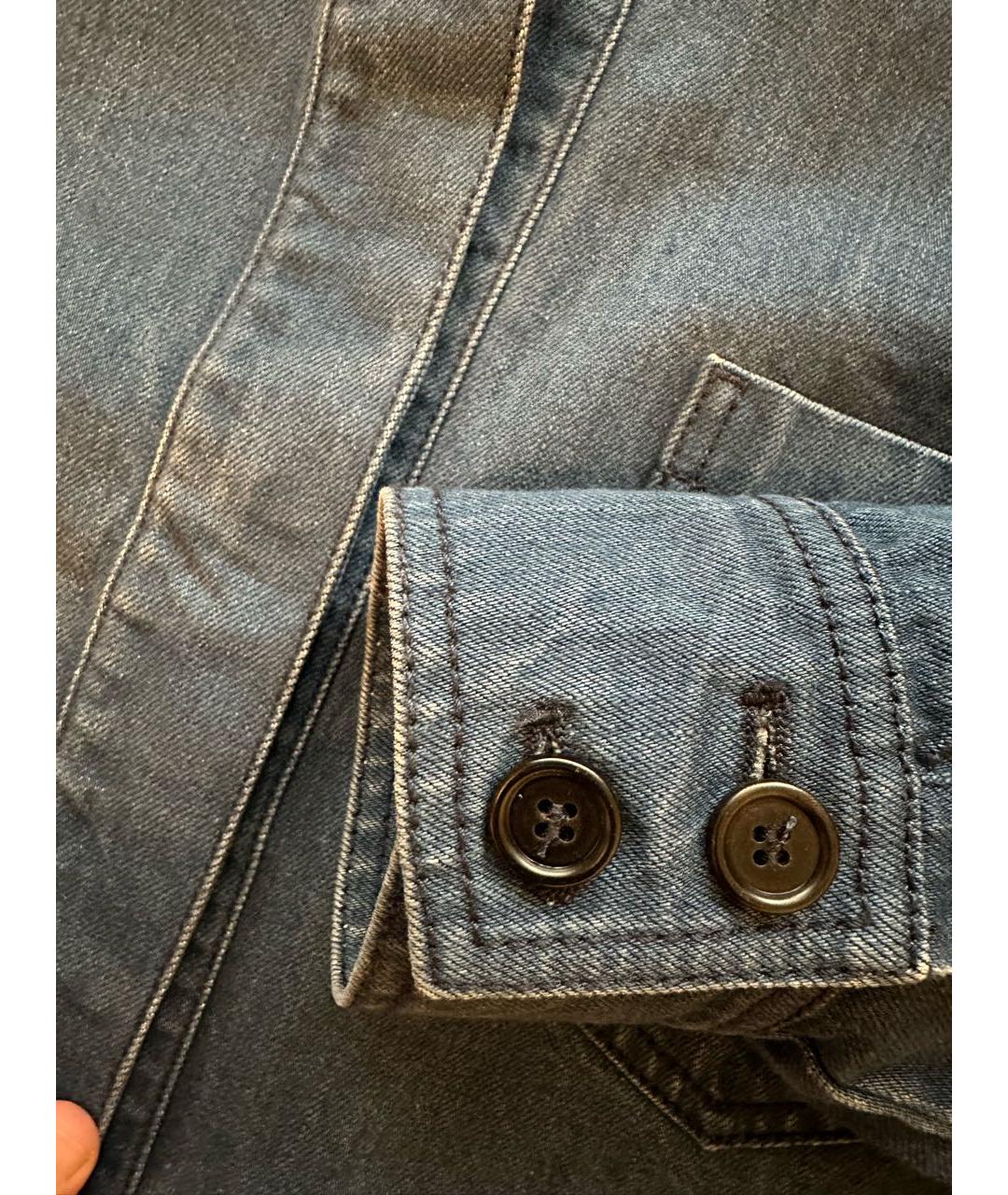 MARNI Деним повседневное платье, фото 4