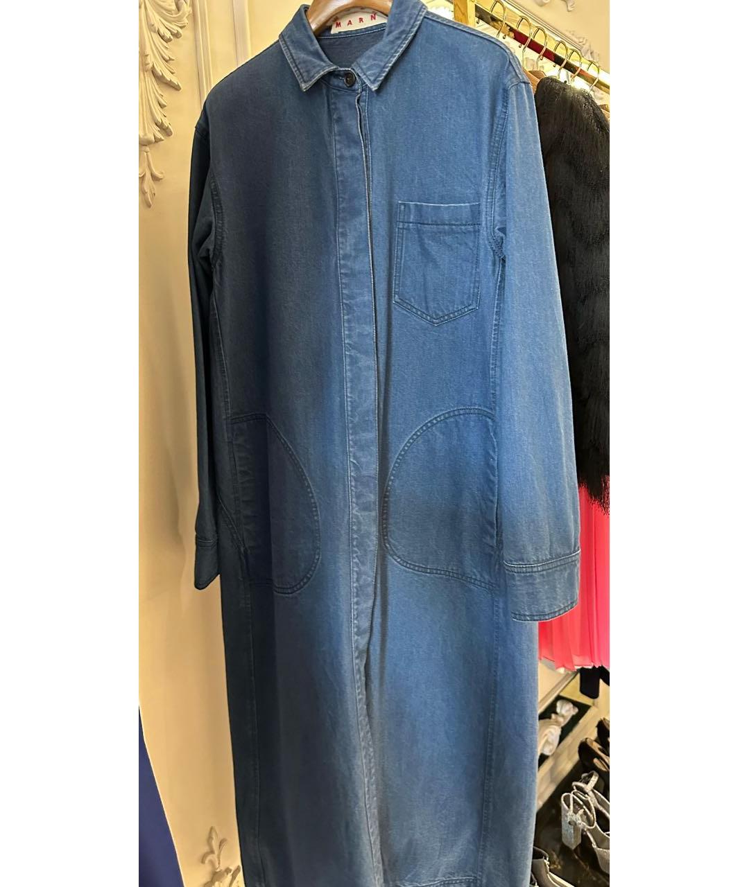 MARNI Деним повседневное платье, фото 2