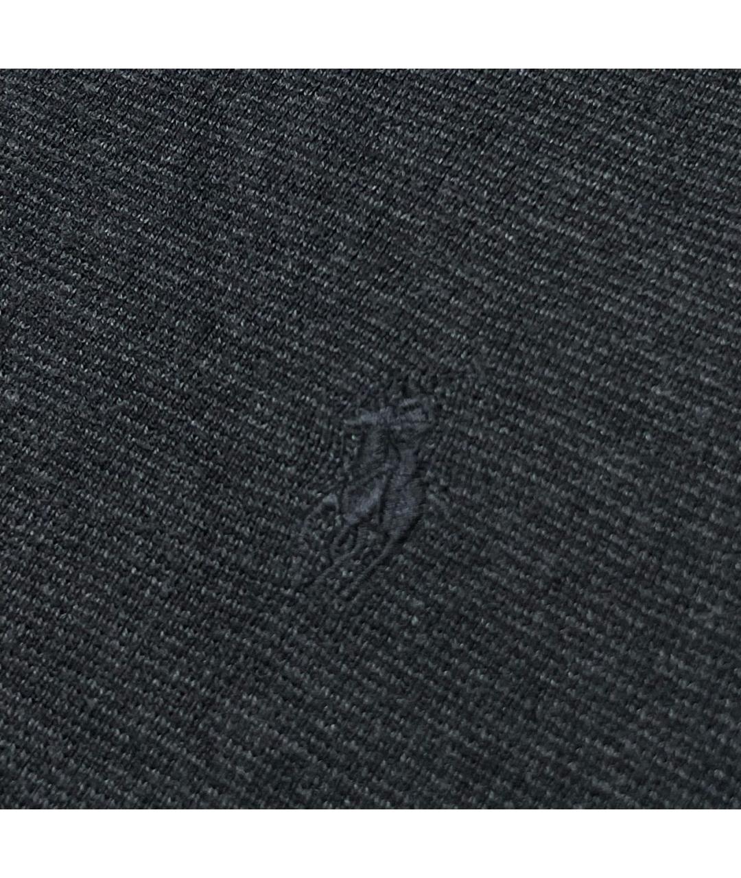 POLO RALPH LAUREN Антрацитовый хлопковый джемпер / свитер, фото 6