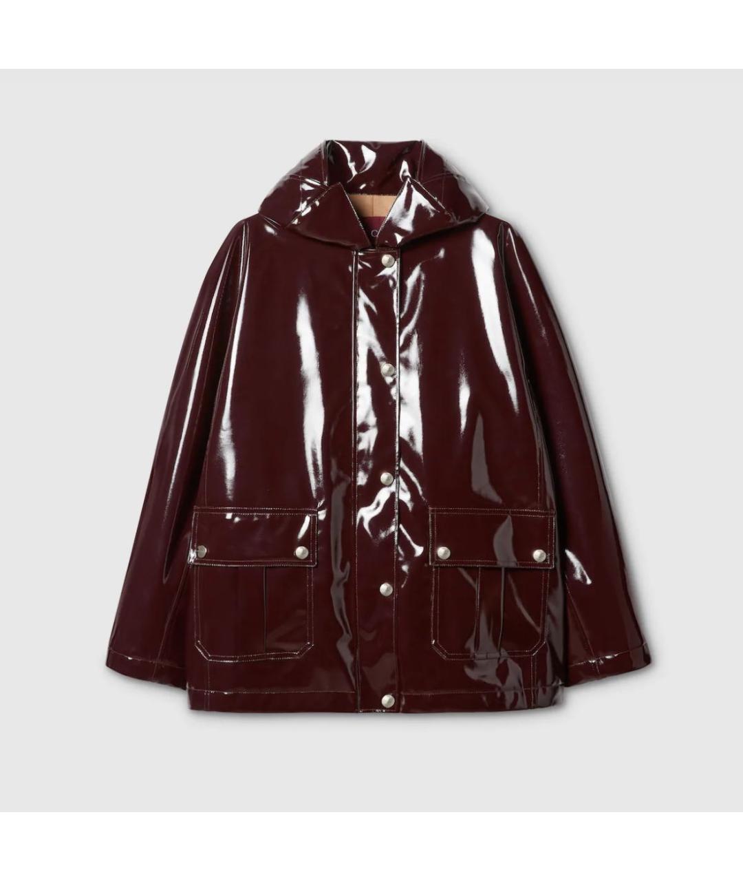 GUCCI Бордовая куртка, фото 5