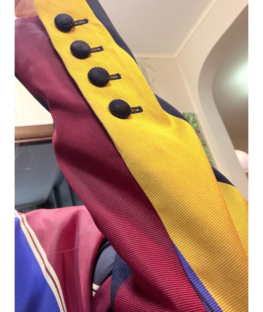 KARL LAGERFELD Мульти шелковое пальто, фото 6