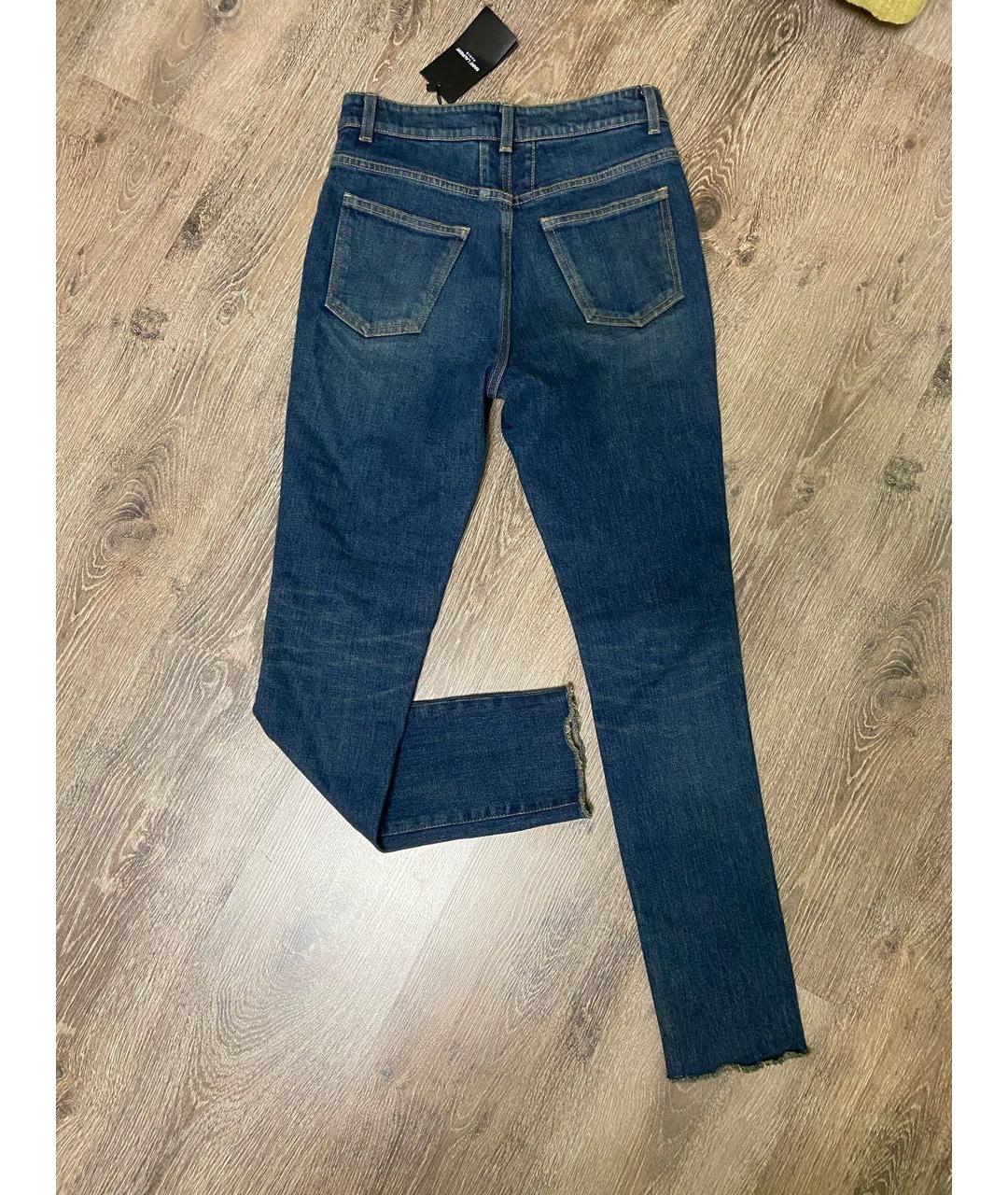 YVES SAINT LAURENT BEAUTY Темно-синие хлопковые джинсы слим, фото 2