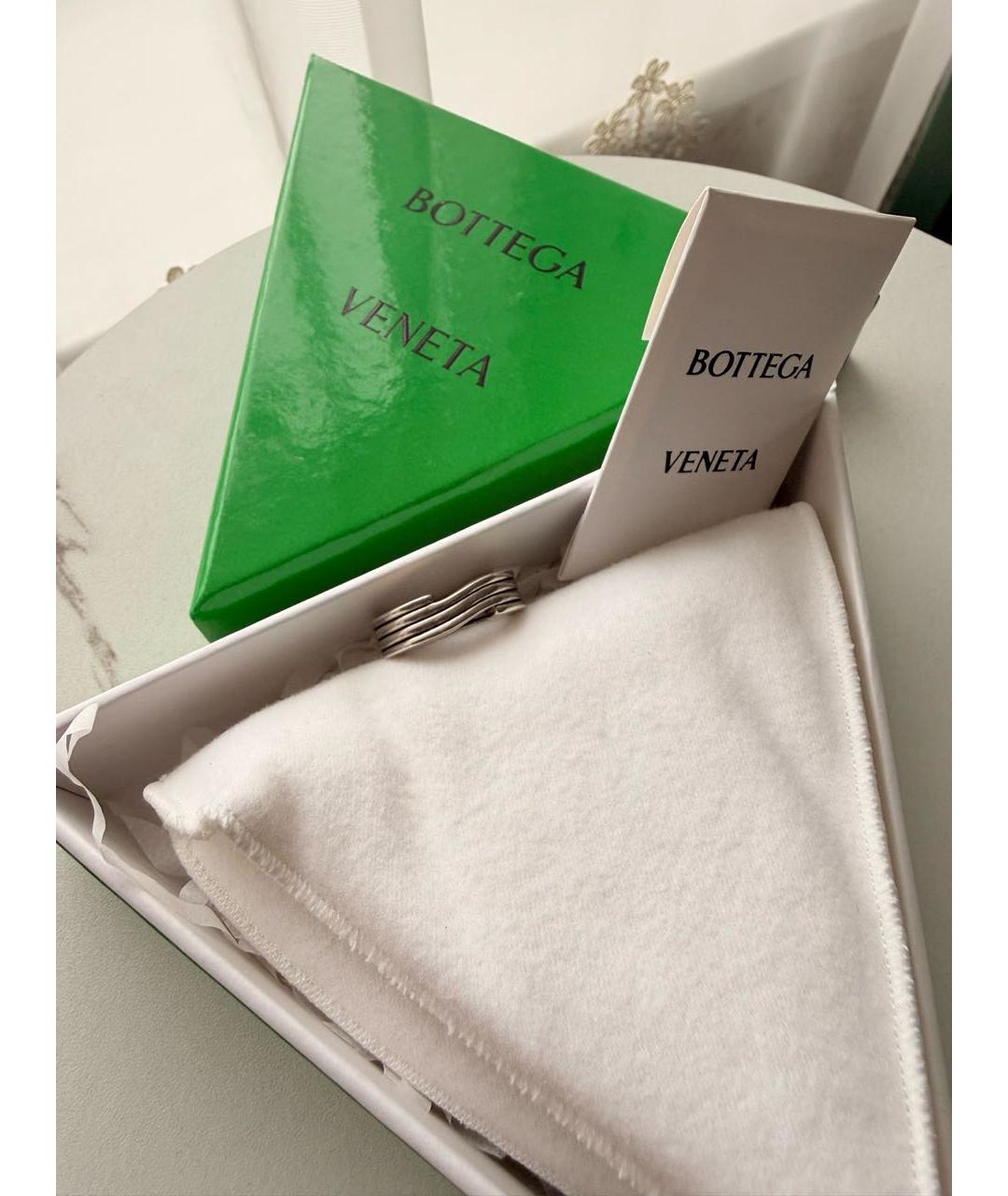 BOTTEGA VENETA Серебряное серебряное кольцо, фото 2