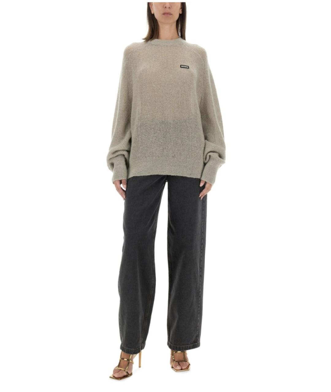 ROTATE Серый полиамидовый джемпер / свитер, фото 5