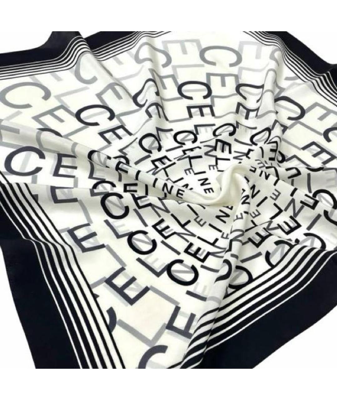 CELINE Мульти шелковый платок, фото 5