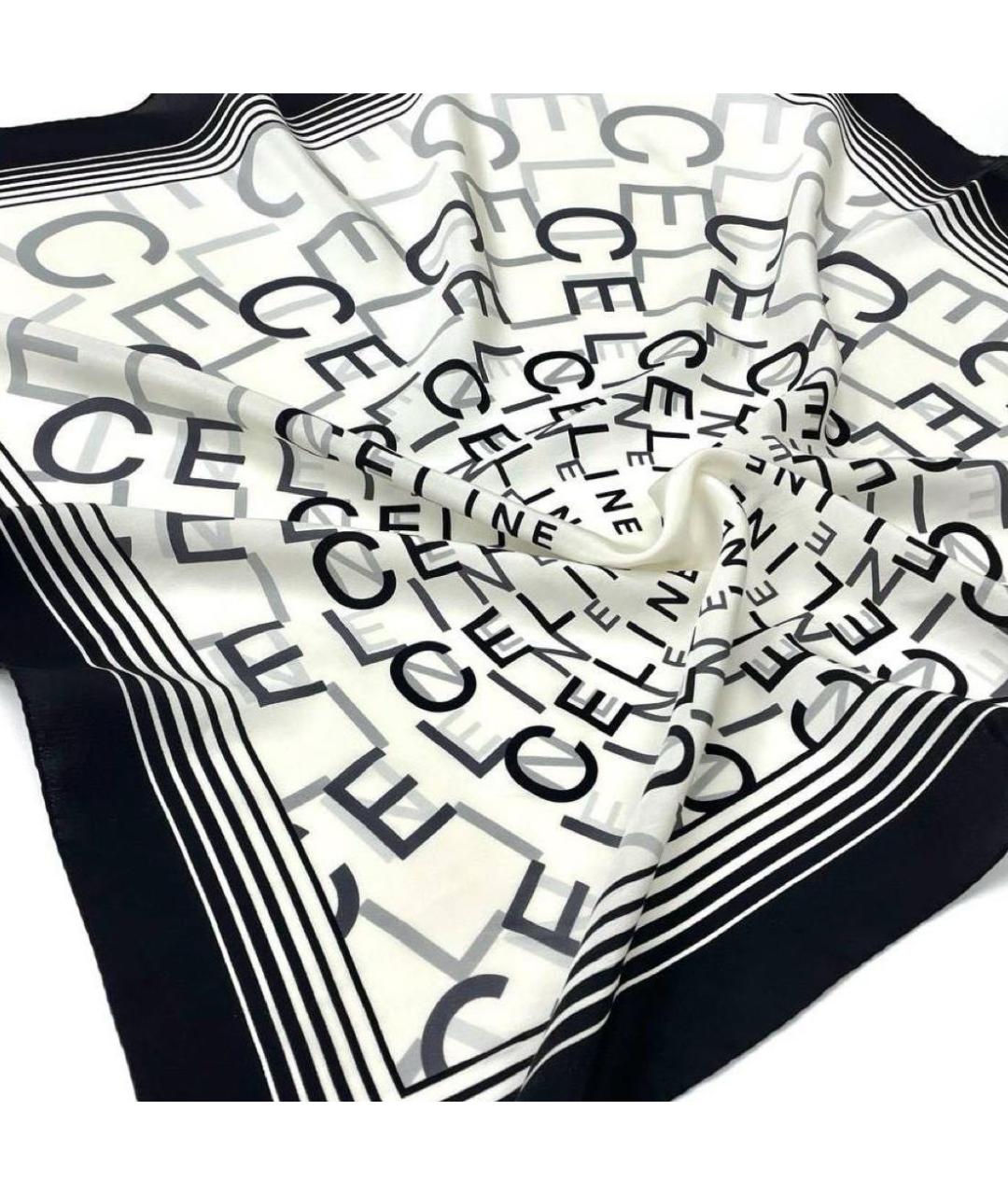 CELINE Мульти шелковый платок, фото 4