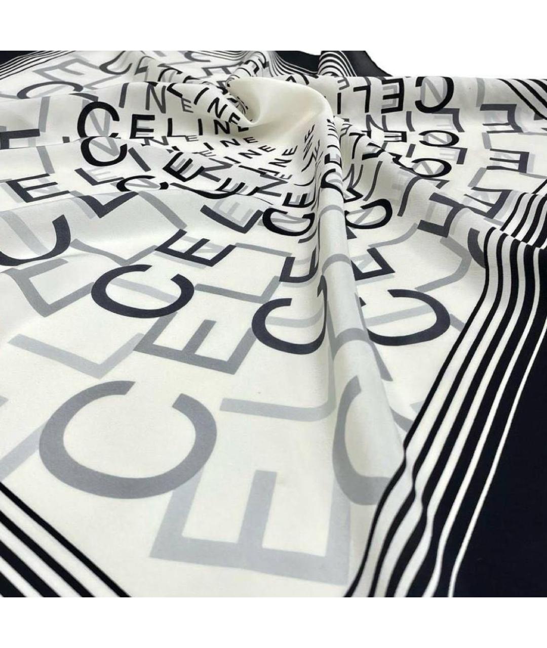 CELINE Мульти шелковый платок, фото 3