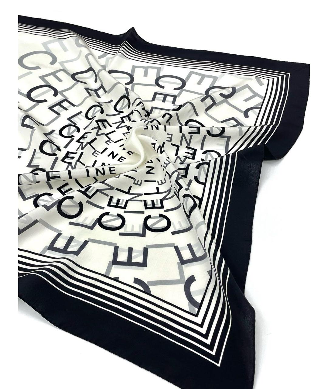 CELINE Мульти шелковый платок, фото 7