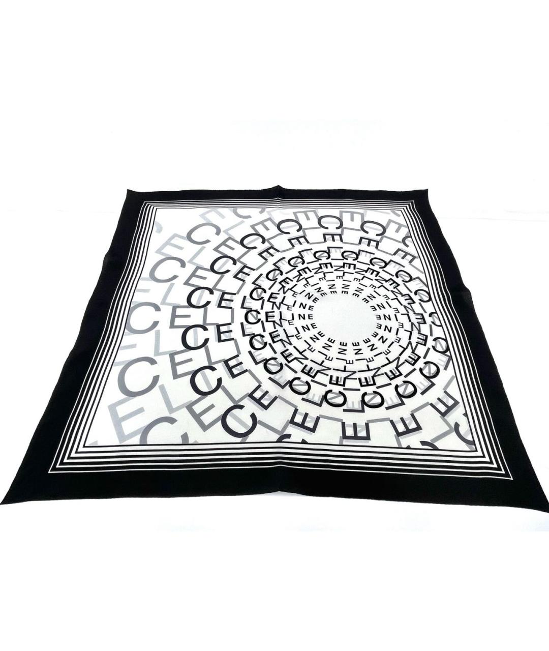 CELINE Мульти шелковый платок, фото 1