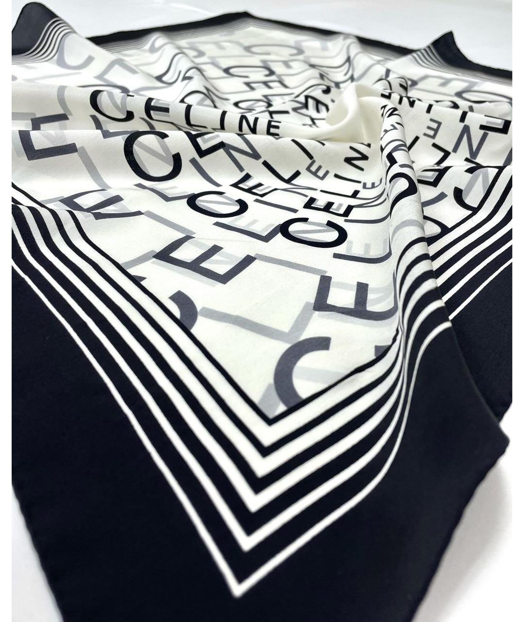 CELINE Мульти шелковый платок, фото 6