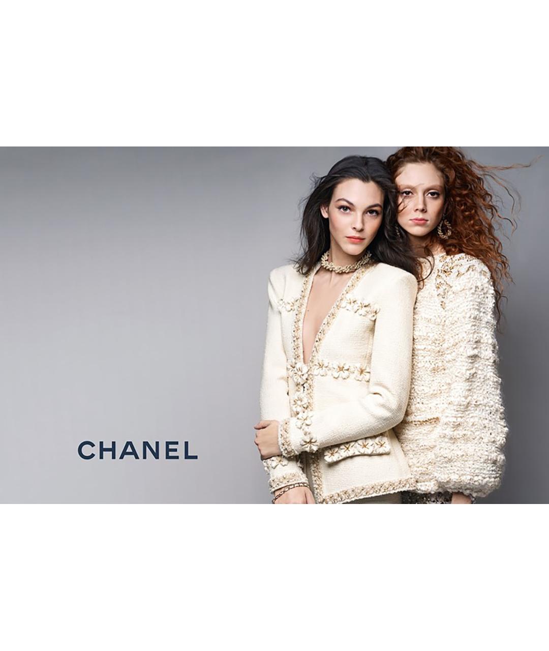 CHANEL Черный твидовый жакет/пиджак, фото 3