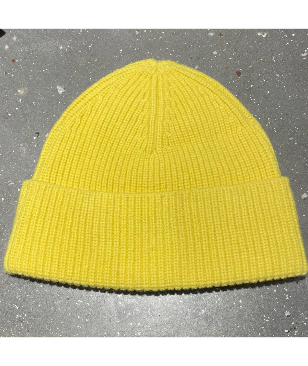 J.W.ANDERSON Желтая шерстяная шапка, фото 2