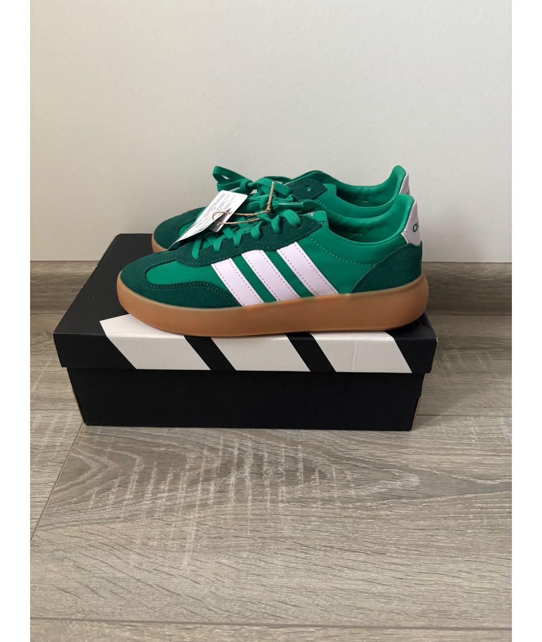 ADIDAS Зеленые кроссовки, фото 4