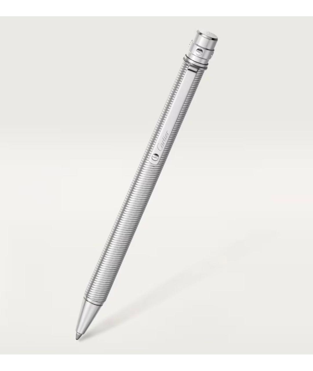 CARTIER Серебряная металлическая шариковая ручка, фото 4
