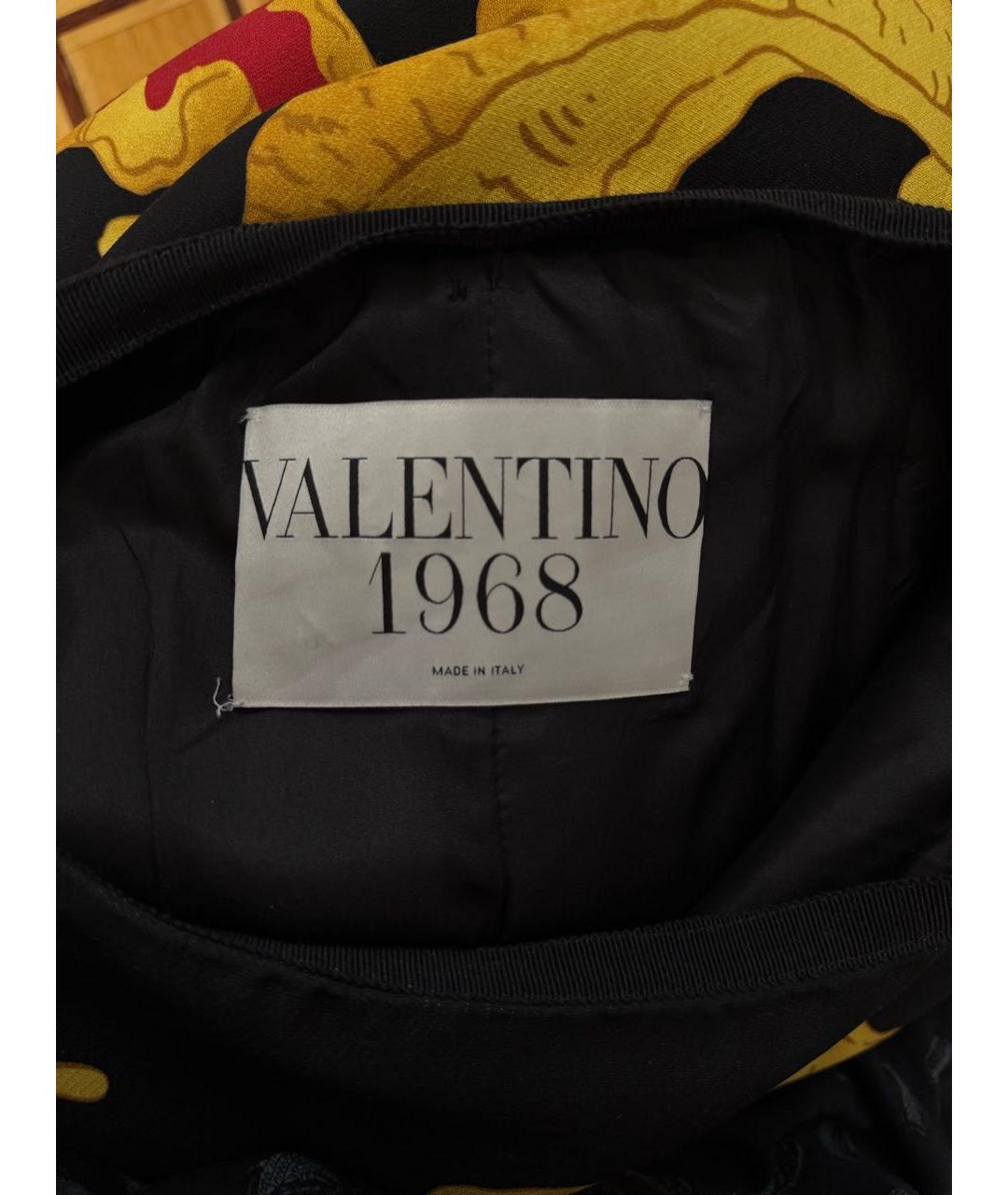 VALENTINO Мульти шерстяная юбка макси, фото 5