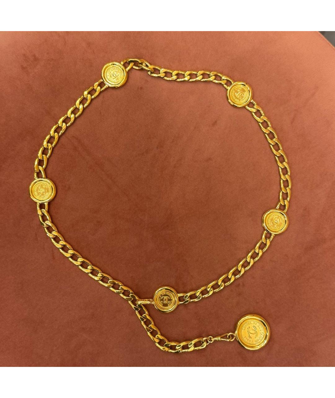 CHANEL Золотой ремень, фото 6