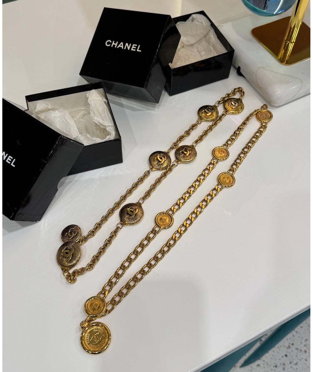 CHANEL Золотой ремень, фото 5