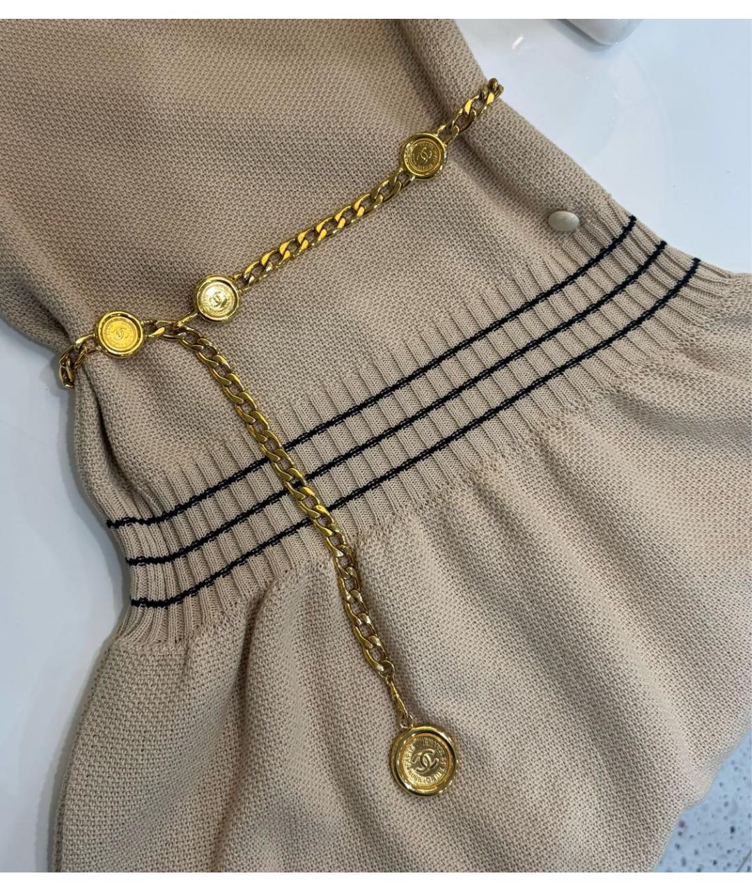 CHANEL Золотой ремень, фото 4