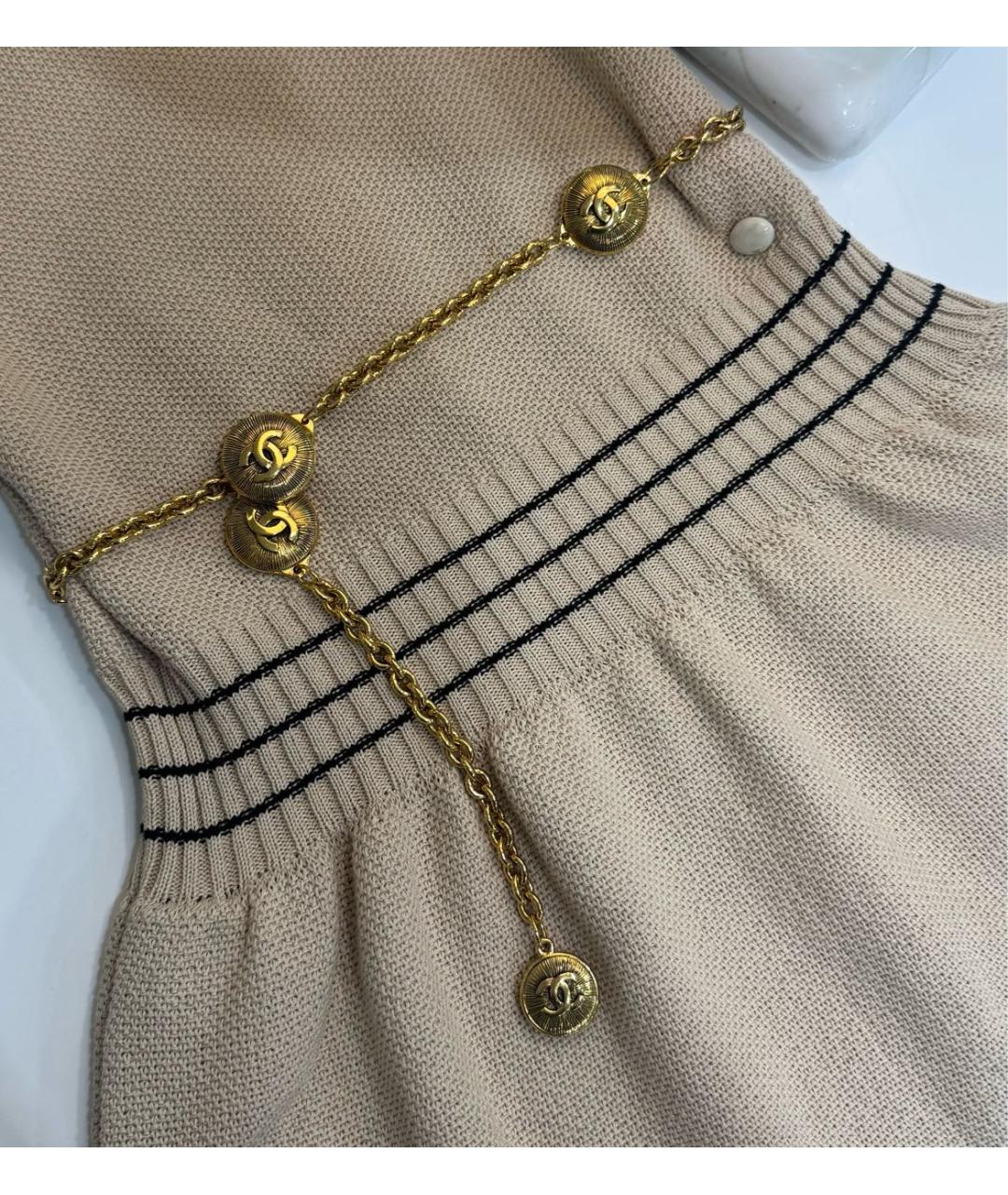 CHANEL Золотой ремень, фото 6