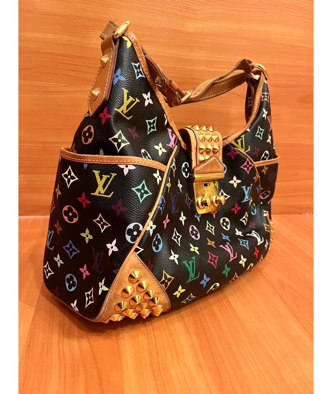 LOUIS VUITTON Мульти кожаная сумка с короткими ручками, фото 9