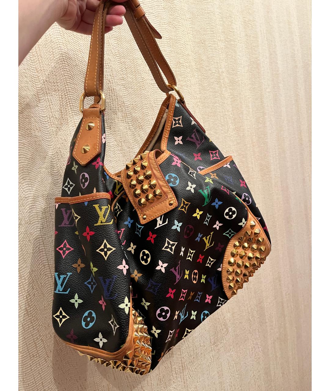 LOUIS VUITTON Мульти кожаная сумка с короткими ручками, фото 2