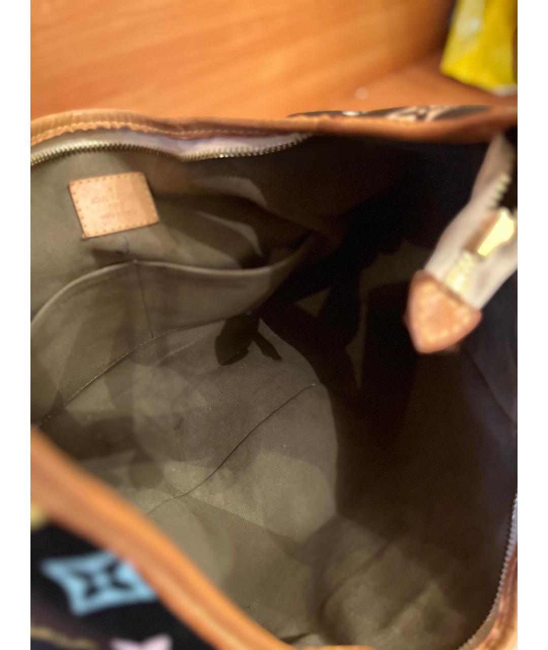 LOUIS VUITTON Мульти кожаная сумка с короткими ручками, фото 4