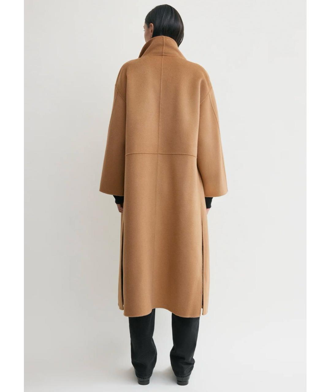 TOTEME Бежевое шерстяное пальто, фото 2