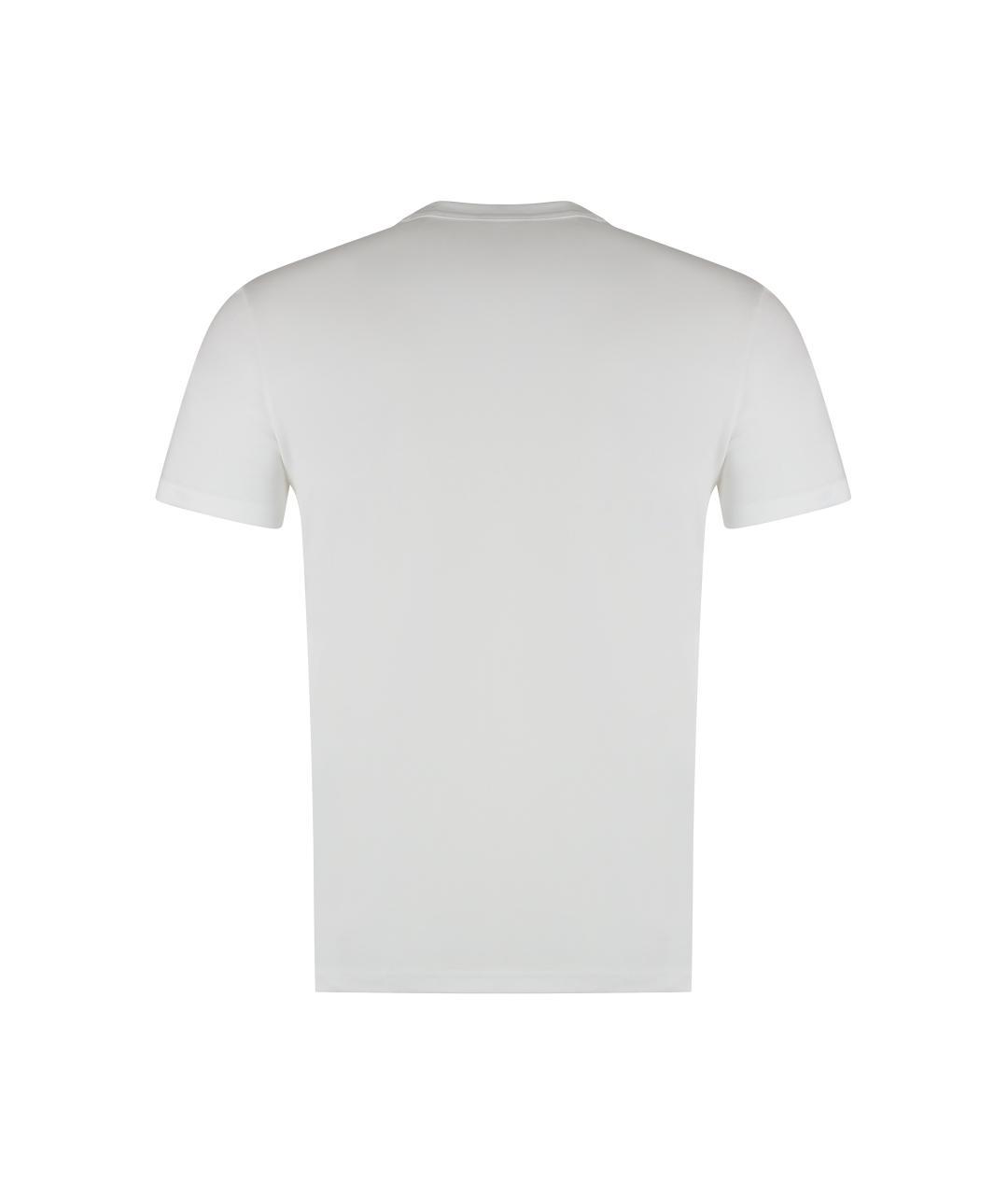 TOM FORD Белая хлопковая футболка, фото 2