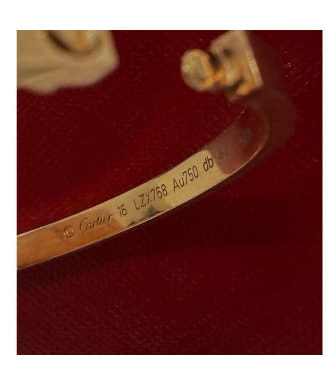 CARTIER Золотой браслет из желтого золота, фото 4