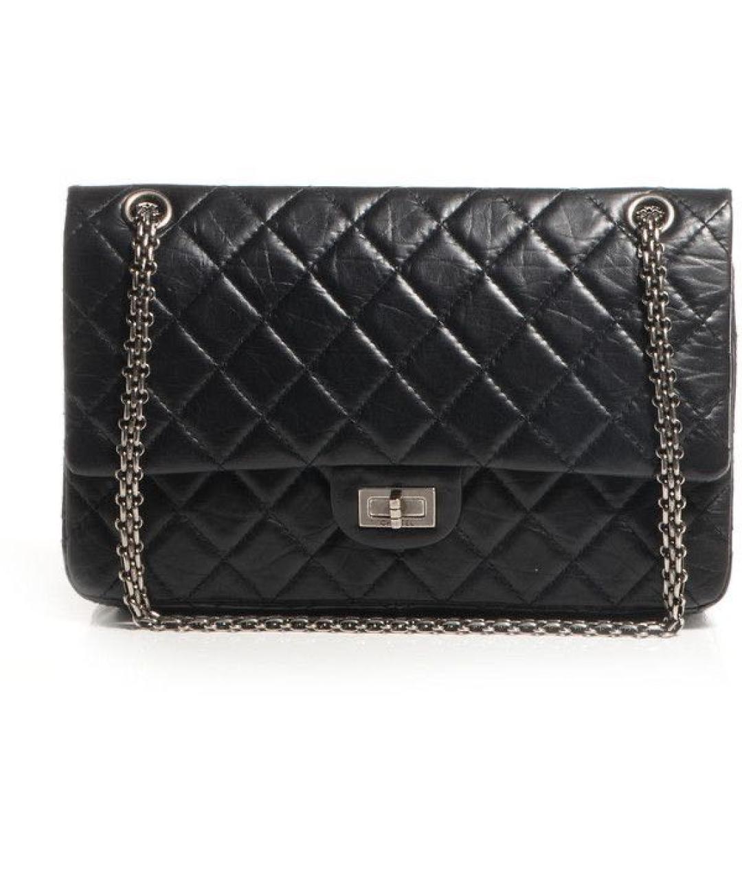 CHANEL Черная кожаная сумка через плечо, фото 1